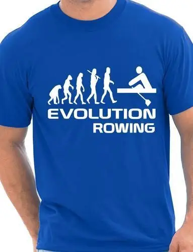 Забавная Мужская футболка развитие гребных гребли подарок большой размер и Colors