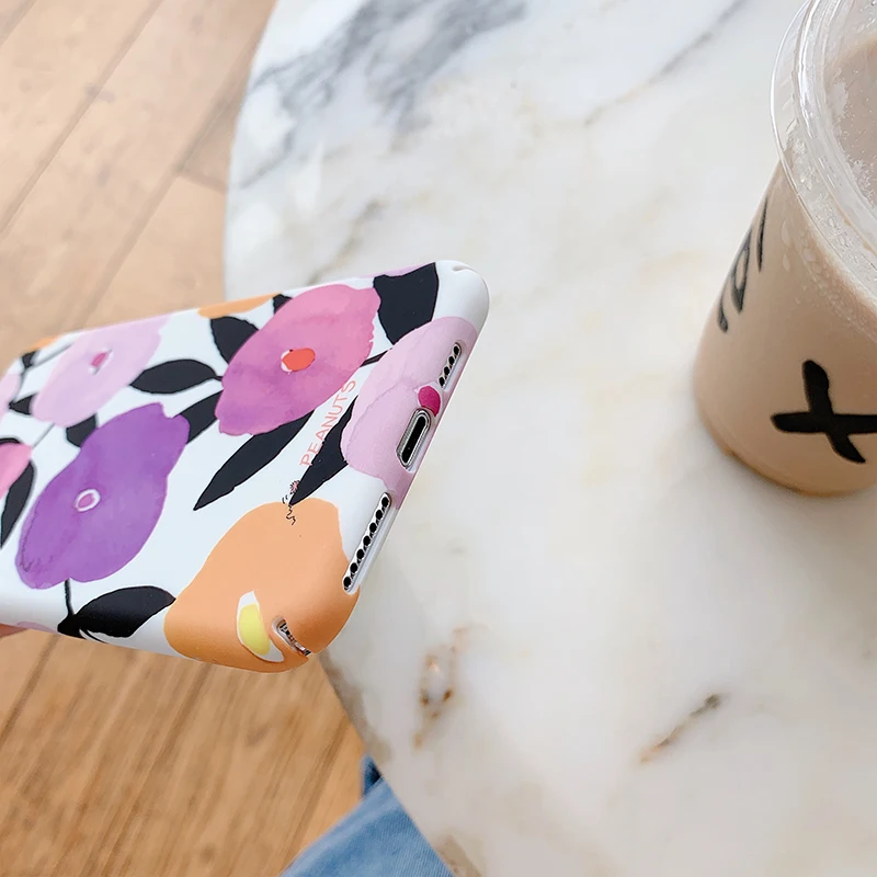 Жесткие ПК-Чехлы для huawei P20 P30Lite Mate20 Pro Nova 3 3i 4 девушка цветок матовый чехол для Honor 10 lite 8X задняя крышка funda чехлы