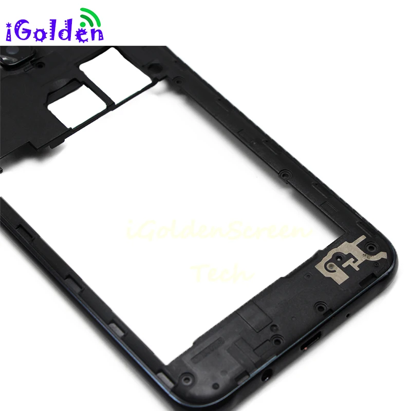 Оригинал для Samsung Galaxy J7 Neo SM J701M J701 средняя рамка Корпус пластина с задней камерой