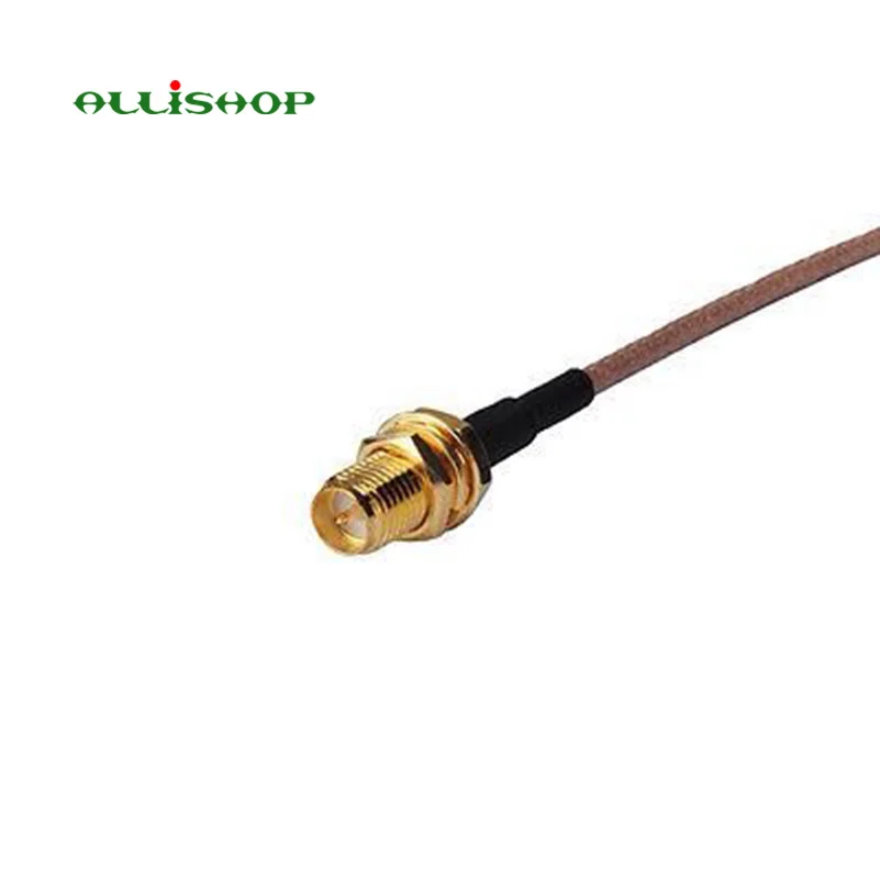 ALLiSHOP RP SMA Женская Брошь штепсельная Вилка для гнездо Низкая потеря RG316D 0-6Ghz свиной