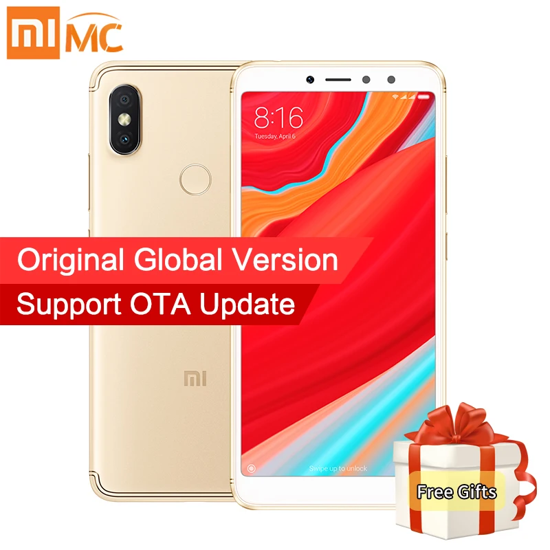 Смартфон Xiaomi Redmi S2 с глобальной версией 3 ГБ 32 Android 8 1 Восьмиядерный процессор