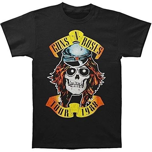 Новая модная мужская футболка guns N' Roses Футболка с принтом хлопковая