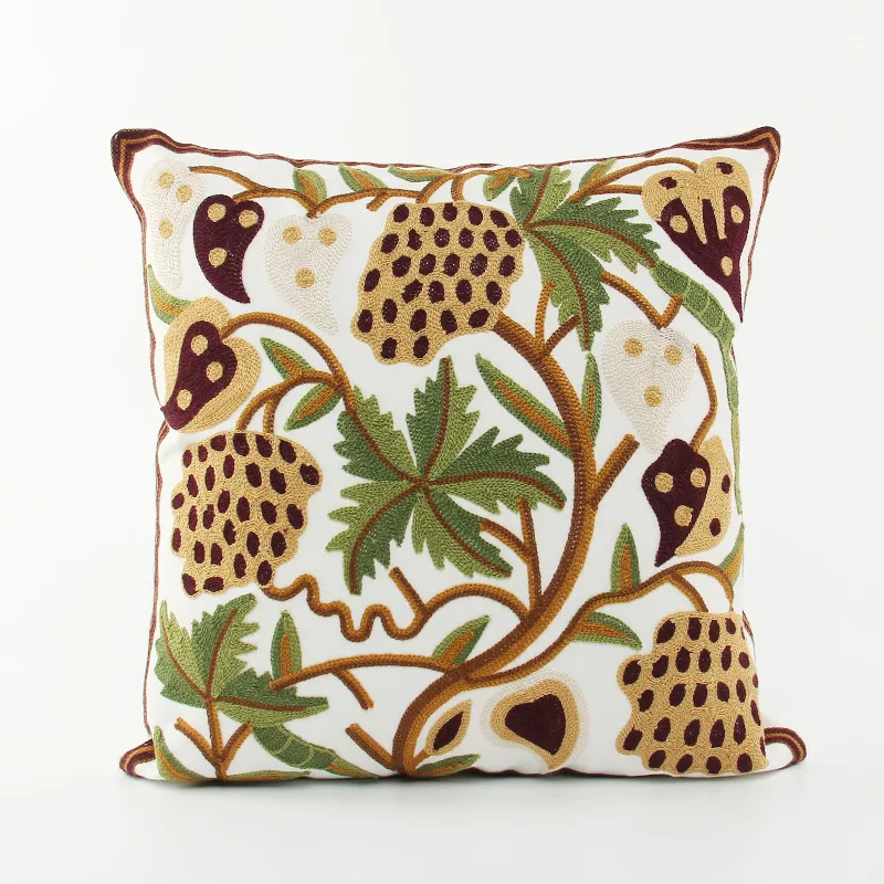 Наволочка для подушки с вышивкой almofada 45 см|cushion cover|funda cojincover decoration |