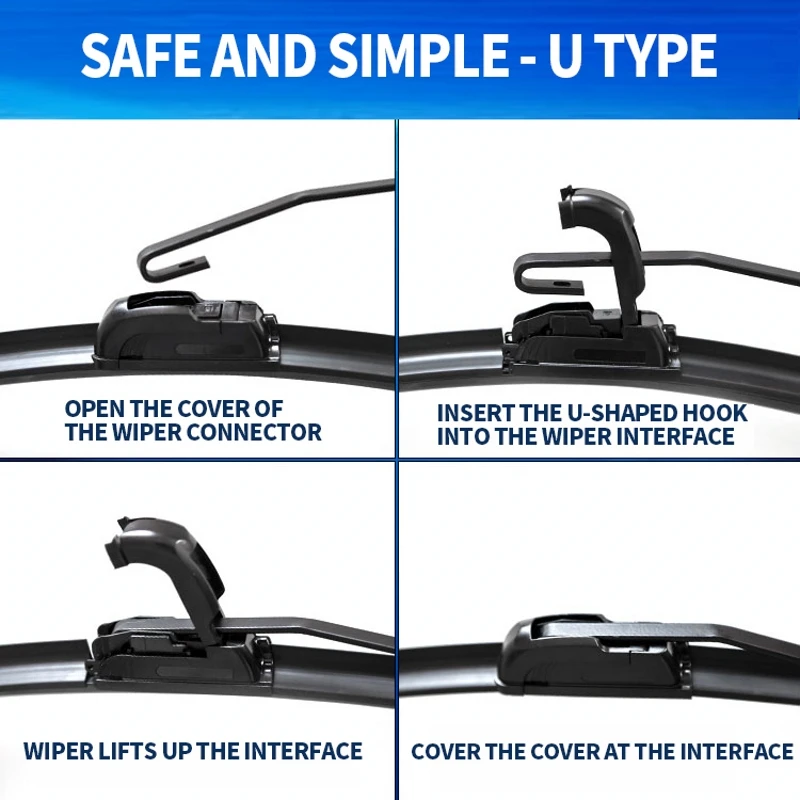 

Wiper Blades for Volkswagen VW Polo Sedan / Vento 2010 2011 2012 2013 2014 2015 2016 2017 2018