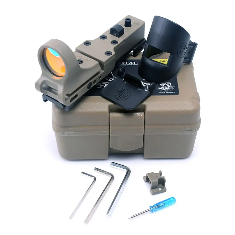 Тактический Регулируемый 4MOA Red Dot Sight Reflex CMORE оптика Sight SeeMore IPSC прицел с крышкой для охоты страйкбол shootin