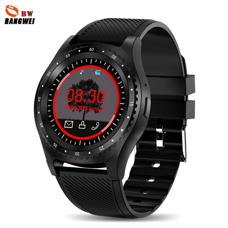 Смарт-часы со светодиодом Сенсорный экран Android Водонепроницаемый спортивные Для
