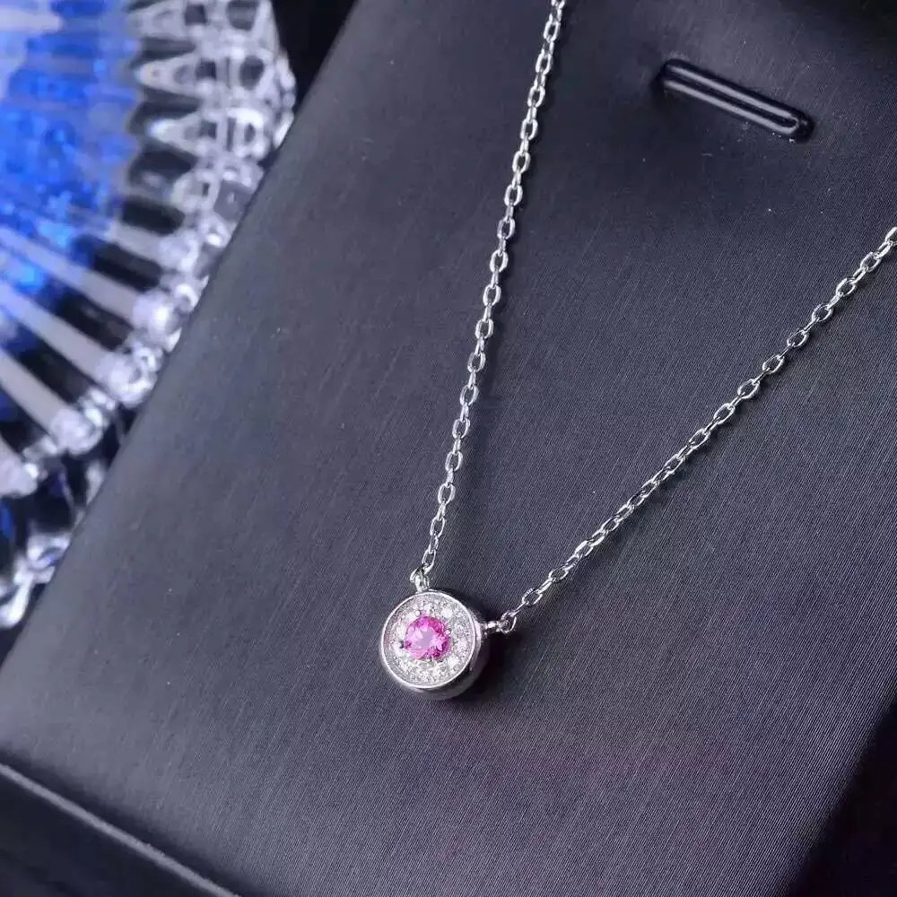 Женская двухсторонняя Подвеска из серебра 925 пробы с натуральным Изумрудом и