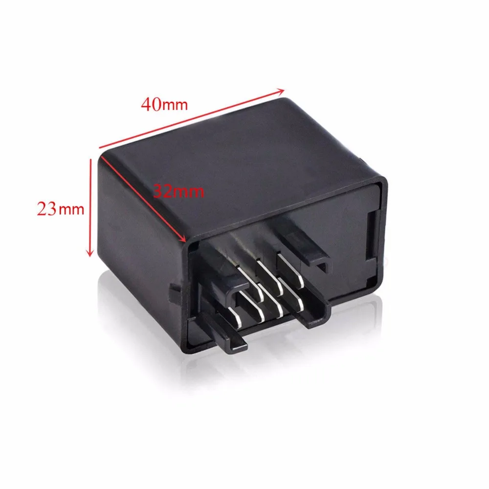 7 Pin Flasher Relay Automotive Strobe Motorcycle Decoder For SUZUKI GSX R 600 SV 650 N/S GSF VL 125 1300|relay motorcycle|strobe relayflasher relay |