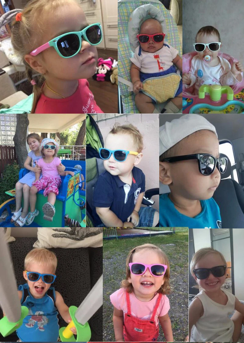 LongKeeper детей солнцезащитные очки поляризационные для маленьких оберегают от