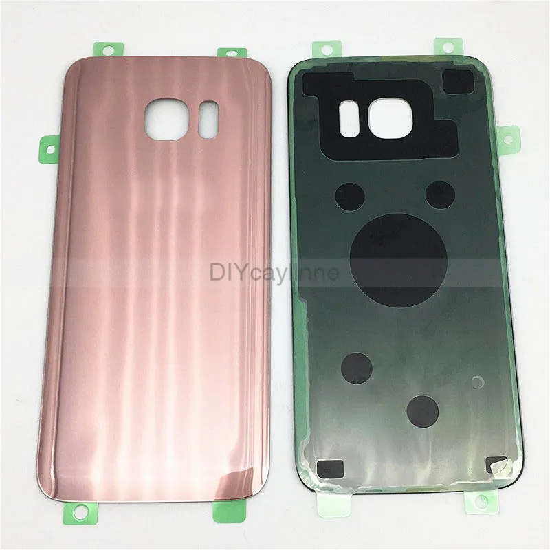 AAA задняя крышка стекло для Samsung Galaxy S7 edge G930 G935 с наклейкой клейкая Замена |