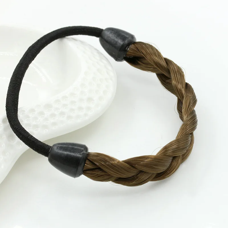 Оптовая продажа женский корейский модный парик плетеная веревка кольцо простая