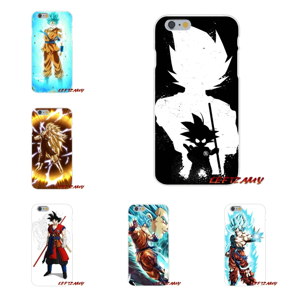 DRAGON BALL Z Супер Saiyan Бог Сон Гоку телефон чехлы для сяо mi 6 A1 Max x 2 5X 6X красный
