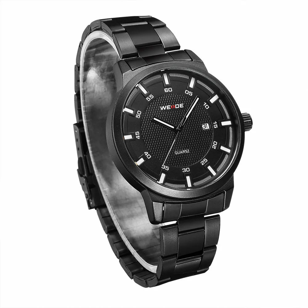 WEIDE Модные нержавеющая сталь мужские часы best Роскошные Брендовые Часы automatico для