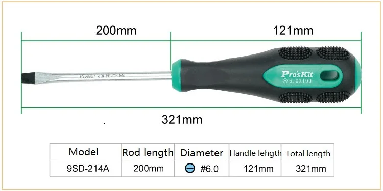 Pro'skit 3 шт магнитные прорези Philips Отвертка, точность плоский крестообразный отверток Набор винтовые инструменты выбрать любой 3 из 20 размеров