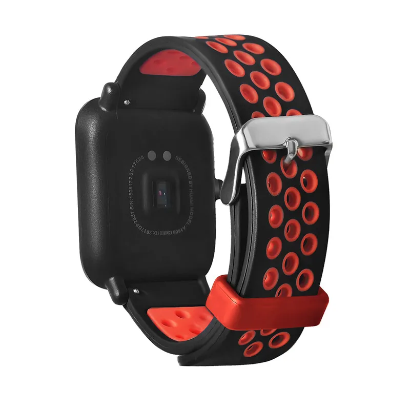 4 шт. упаковка для xiaomi Amazfit Bip ремешок силиконовый браслет ремень спортивный