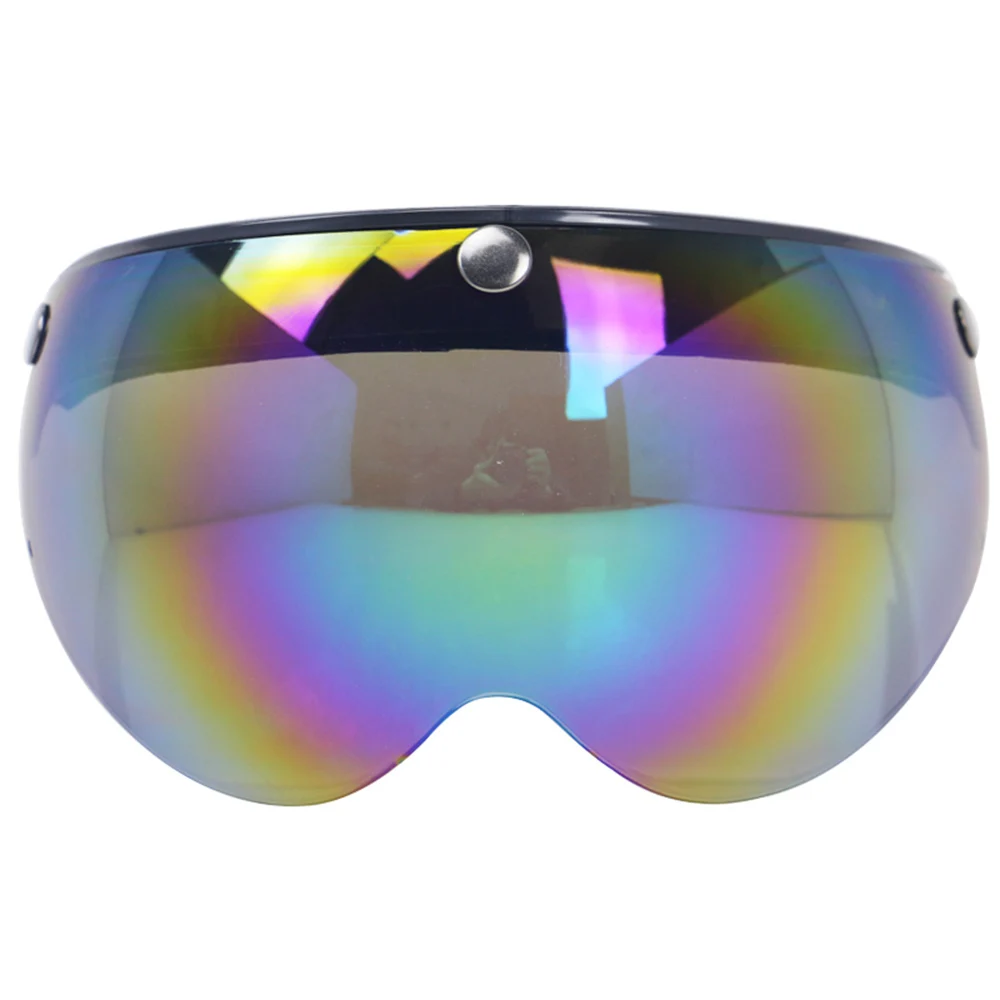 Универсальный ветрозащитный 3-защелкивающийся козырек для мотоциклетного шлема