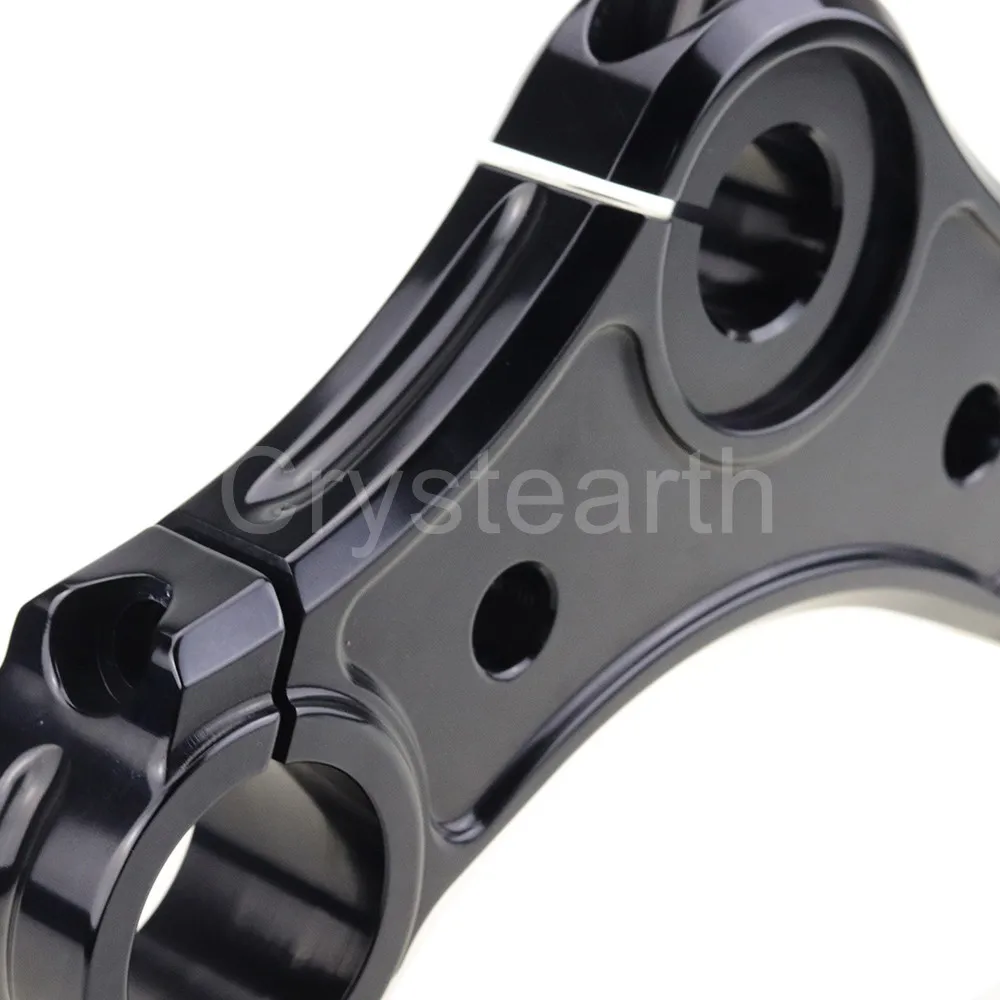 For Harley XL 1200X Sportster 1200 2010-2015 2011 2012 2013 2014 Motorcycle Fork Triple Tree Top Clamp Black Aluminum | Автомобили и