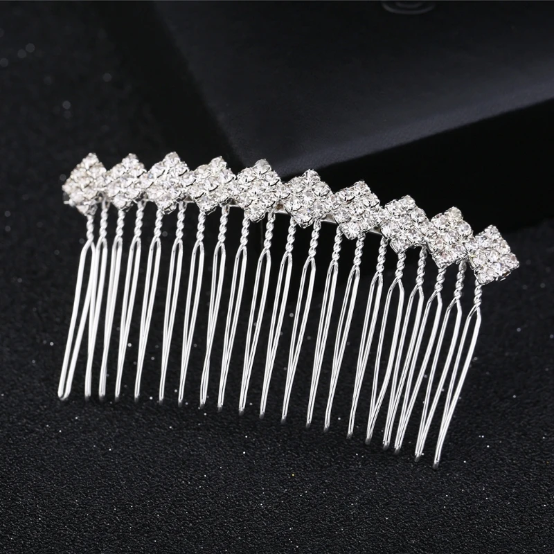 Горячая Распродажа гребень для волос невесты JAVRICK свадебные Стразы роскошные