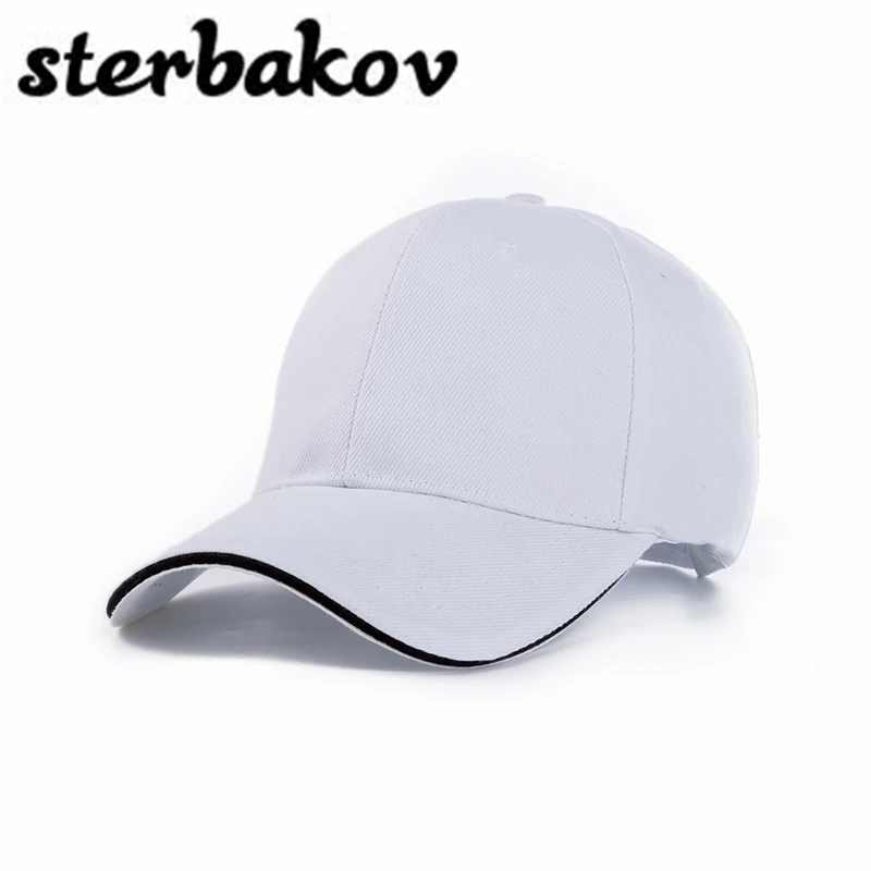 

Бейсболка без вышивки для мужчин и женщин, 100% хлопок, 2017