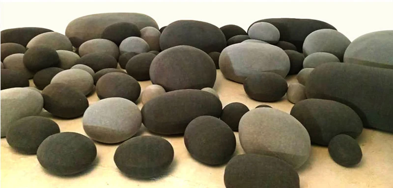 Креативная 3D булыжная подушка, плюшевая подушка для кровати, дивана, дивана, декоративная подушка, Детская плюшевая игрушка