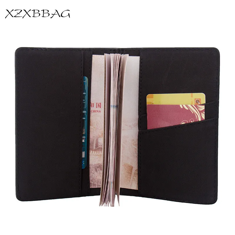 XZXBBAG Модный чехол из искусственной кожи с отделением для паспорта и карт