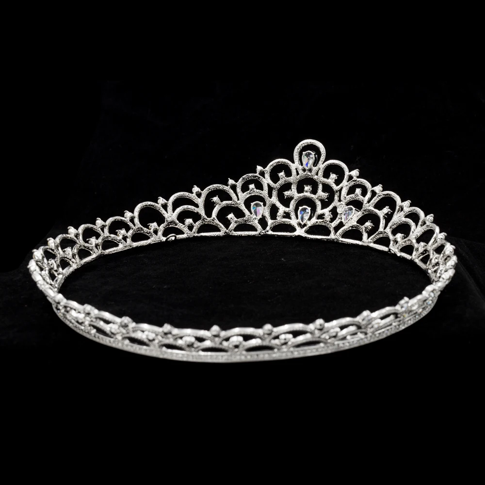 Настоящие Австрийские кристаллы стразы прозрачный фианит королевская тиара