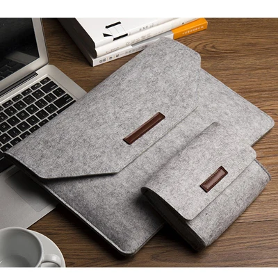 sets gray 14 15,6 дюймов Сумка для ноутбука чехол для Macbook Air 13 Pro retina 13 15 чехол для ноутбука Xiaomi Dell hp notebook Pro 12,5 15,6 - Цвет: sets gray