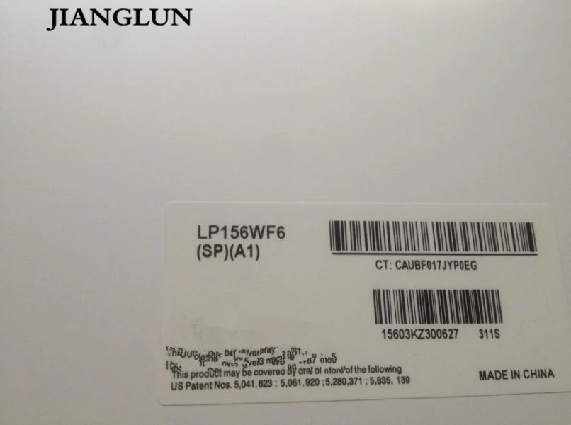JIANGLUN новый ноутбук LCD сенсорный экран в сборе для Lenovo Y50 S5 Yoga 15 LP156WF6 SPA1 LTN156HL02|touch