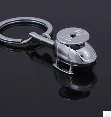 1pcs 3D Helicopter 1 шт. креативный металлический спортивный мужской дорожный велосипедный брелок сувениры брелок для ключей для велосипедного велосипеда любовника байкера AD вечерние подарочные брелки - Цвет: 1pcs 3D Helicopter
