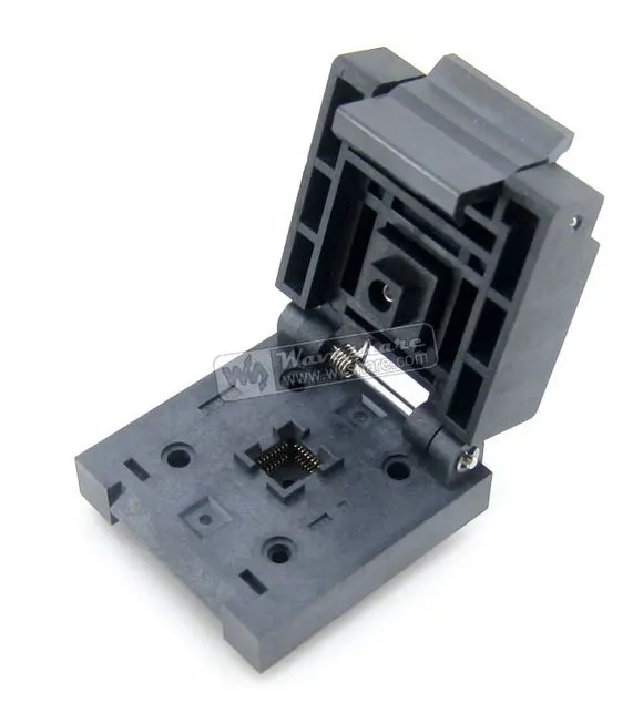 QFN32 MLP32 MLF32 Φ (40) Enplas QFN 7x7 мм 0 65 шаг тестирование IC выжигание розетки|socket head|socket setsocket