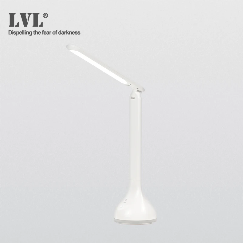 

Desk lamp with USB rechargeable led dimmable Table Lamp 18 LEDs high brightness bed reading lamps Touch 3 Modes Eye-care lamp