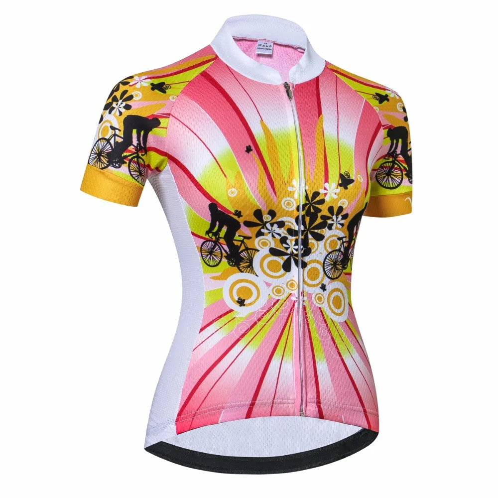 Ropa Ciclismo Велоспорт Джерси Женский велосипед 2018 дорожный MTB с коротким рукавом