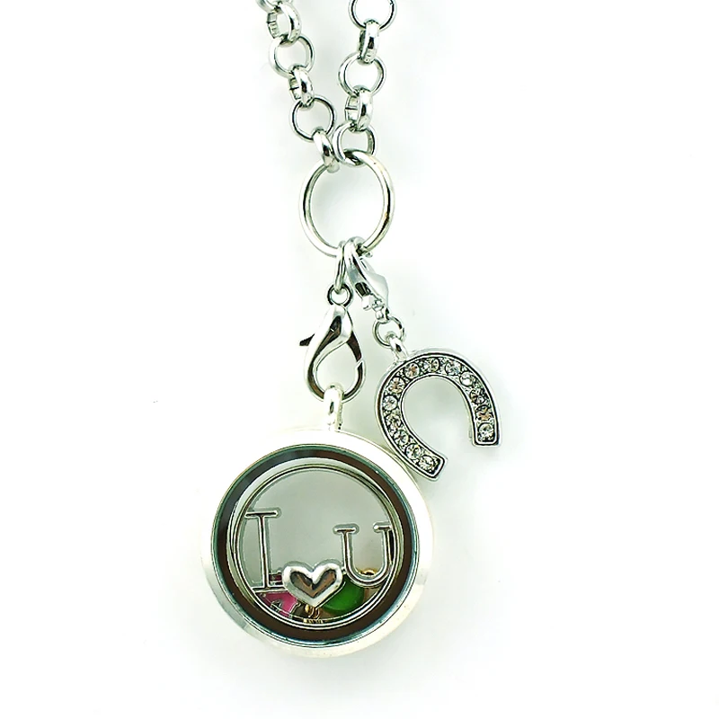 JINGLANG новый дизайн модные высокое качество белый горный хрусталь буквы C подвески