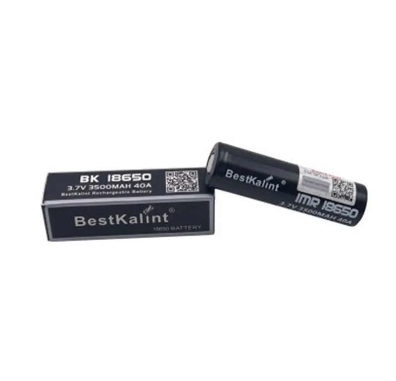 Новинка Bestkalint IMR аккумулятор 18650 3500 мАч 40A 3 7 В перезаряжаемые батареи с плоским