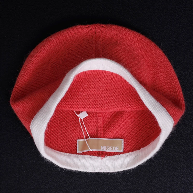 Женская зимняя шапка вязаные шерстяные шапочки женская мода skullies повседневные