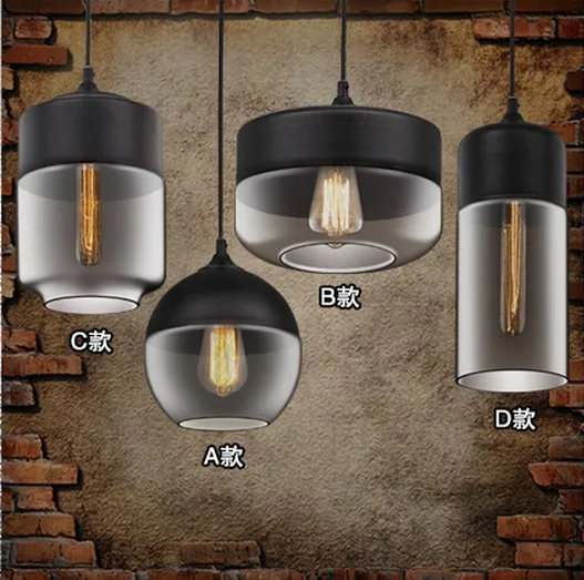 Современные светодиодные подвесные светильники Эдисона в стиле лофт ретро