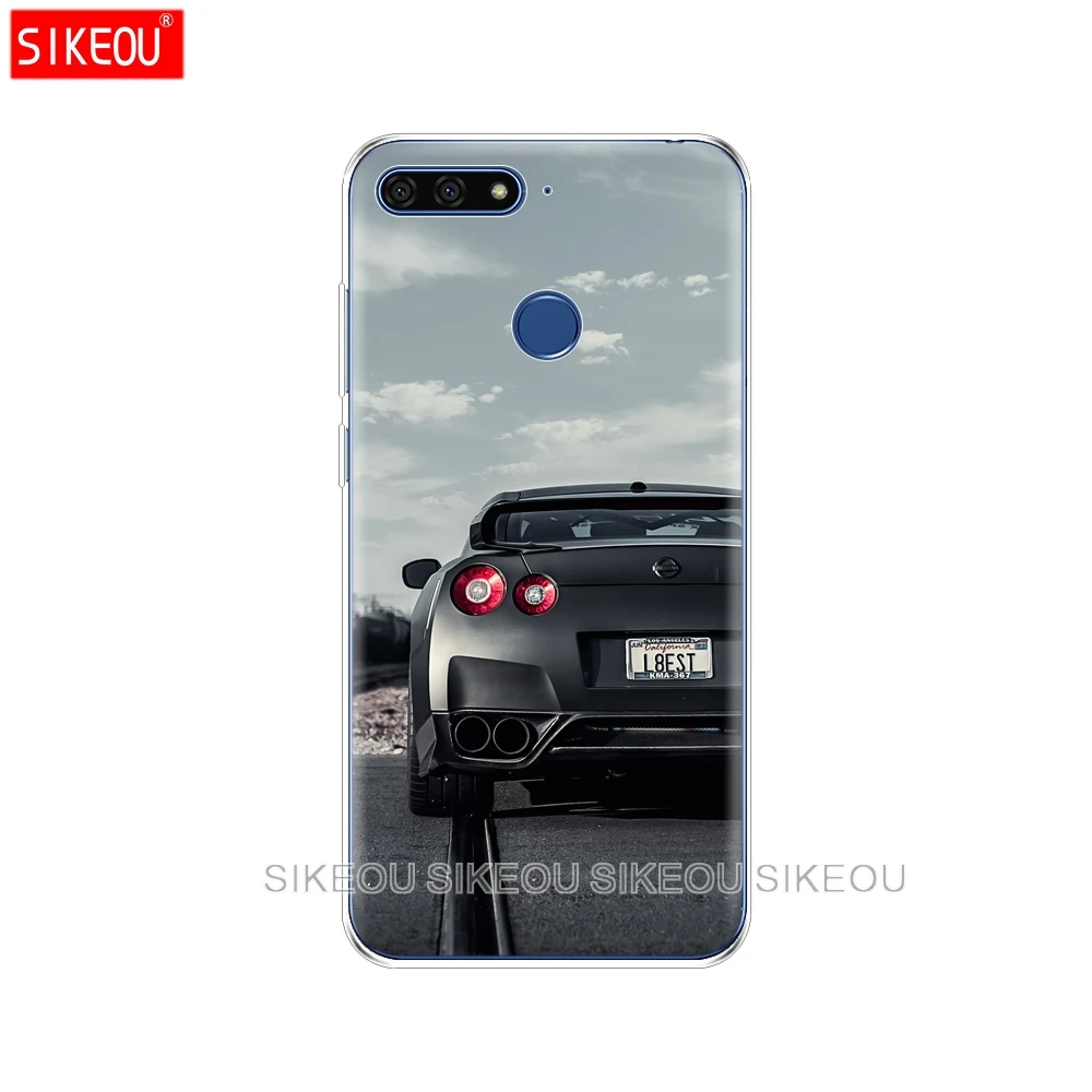30642 Силиконовый чехол для телефона huawei Honor 7A PRO 7C Y5 Y6 Y7 Y9 Prime GTR SPORT CAR print - Цвет: 30642