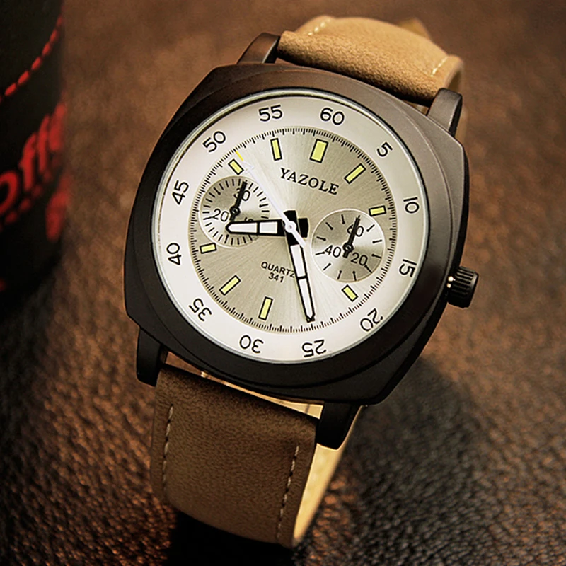 

YAZOLE Top Brand Watches Luxury Military Men's Watch Men Watch Luminous Sport Wrist Watch Clock saat relogio masculino relojes