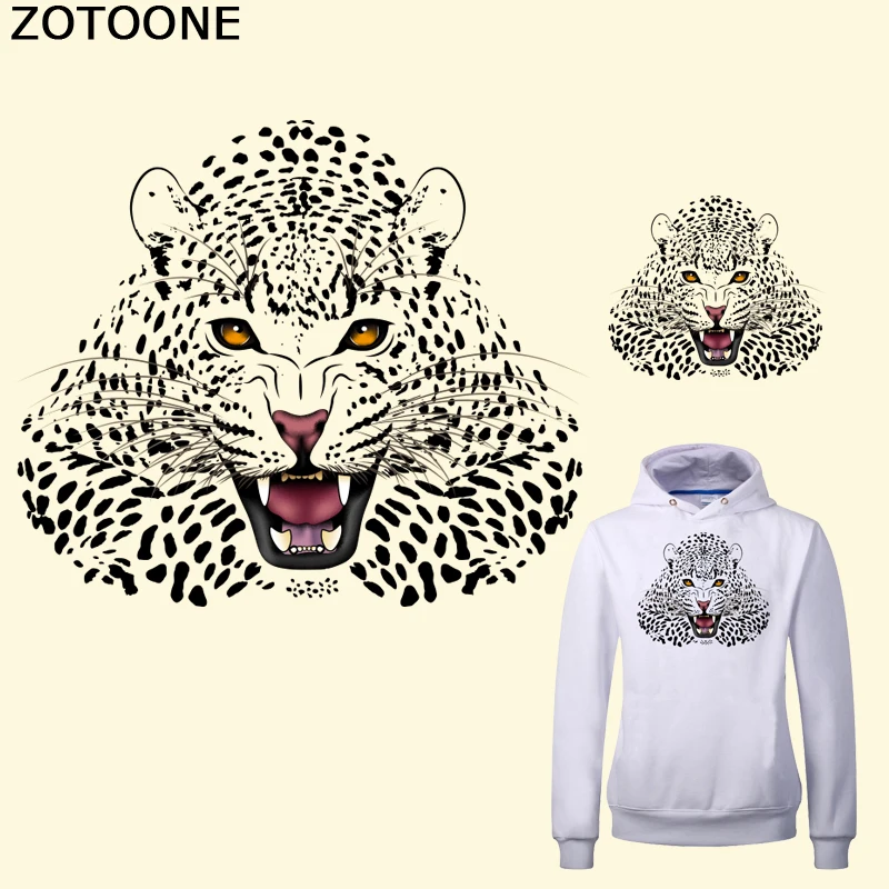 Zotone Tiger Patches On Clothes A level стираемые наклейки футболки платья утюжок на | Отзывы и видеообзор