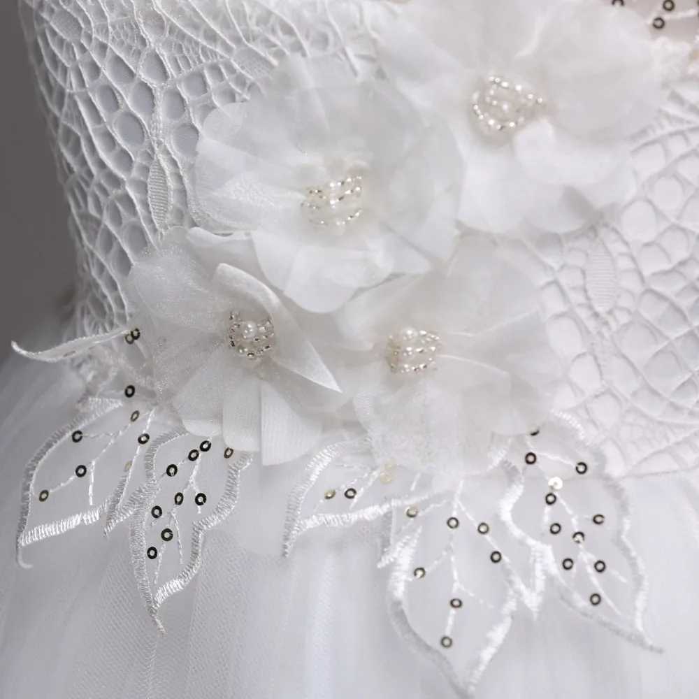 Детское платье с цветочными лепестками для маленьких девочек детское элегантное