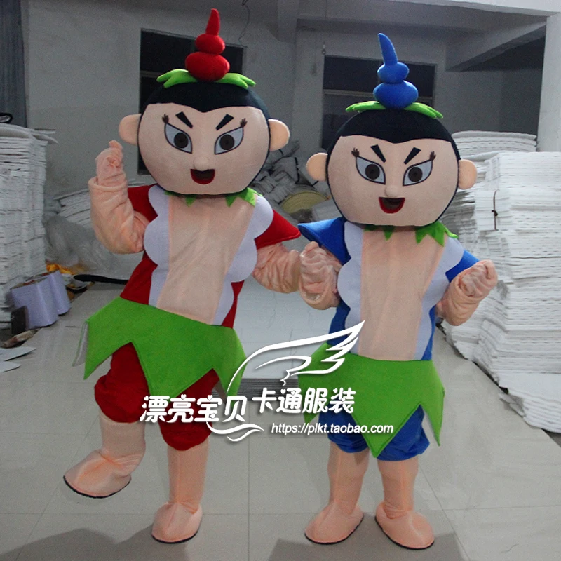 Женский костюм талисман милые маскарадные костюмы с китайским мультяшным