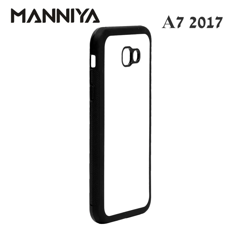 MANNIYA чистый сублимационный Резиновый ТПУ + ПК чехол для Samsung Galaxy A3 A5 A6 A7 A8 A9 с