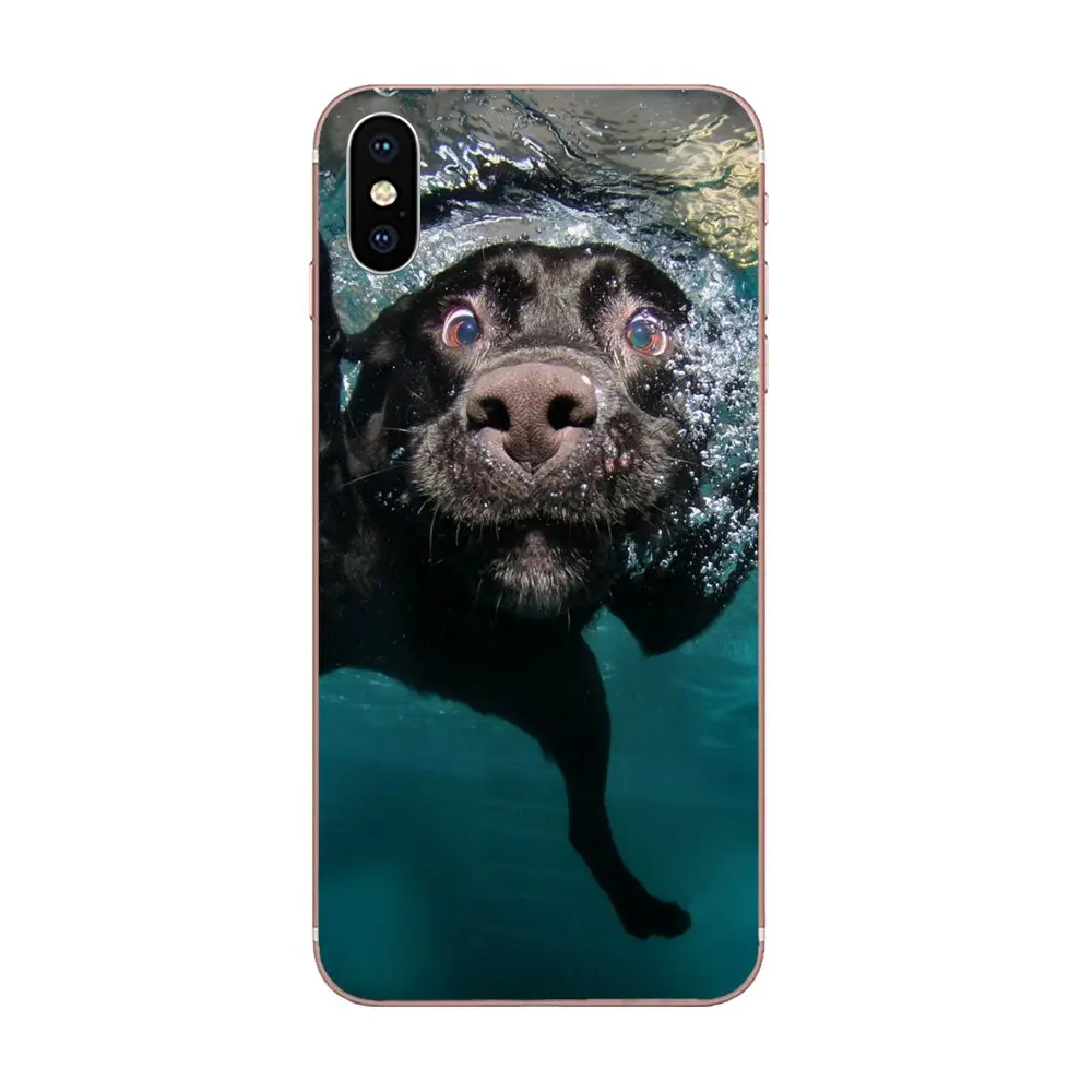 Прекрасный лабрадор щенок собака Мягкий ТПУ узор Розовый для Galaxy Grand A3 A5 A7 A8 A9 A9S On5