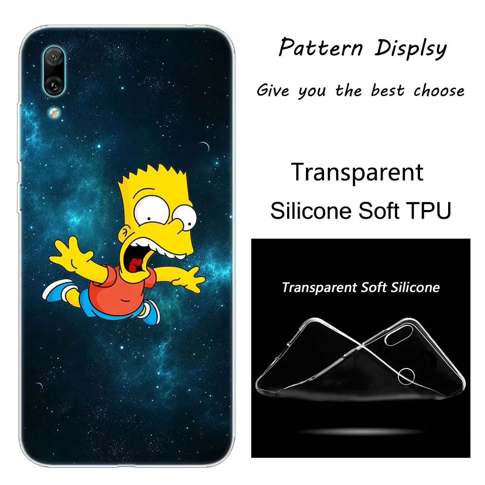 009 Популярный Мягкий силиконовый чехол для телефона Homer Simpson для huawei mate 10 20 Lite Pro Enjoy 9S Y9 Y7 Y6 Y5 Pro Модный чехол - Цвет: 009