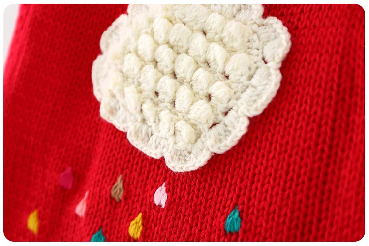 Детский трикотажный свитер с длинным рукавом на осень/зиму|cloud sweater|girls sweater coatssweater