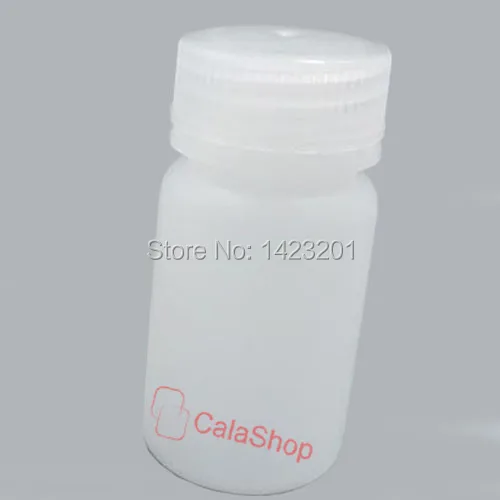 60ml 10 pcs / Lot Empty Plastic Sample vial Storage bottle tube Lab counting screw cap container | Дом и сад