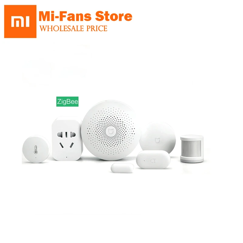 Набор для умного дома Xiaomi шлюз Mijia датчик двери окна человеческого тела