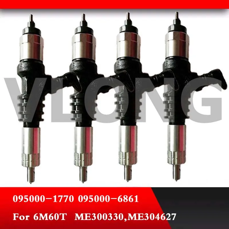 

Genuine New Engine Common Rail Diesel Fuel Injector 095000-6861 095000-1770 095000-8920 ME300330 ME304627 Mitsubishi Fuso 6M60