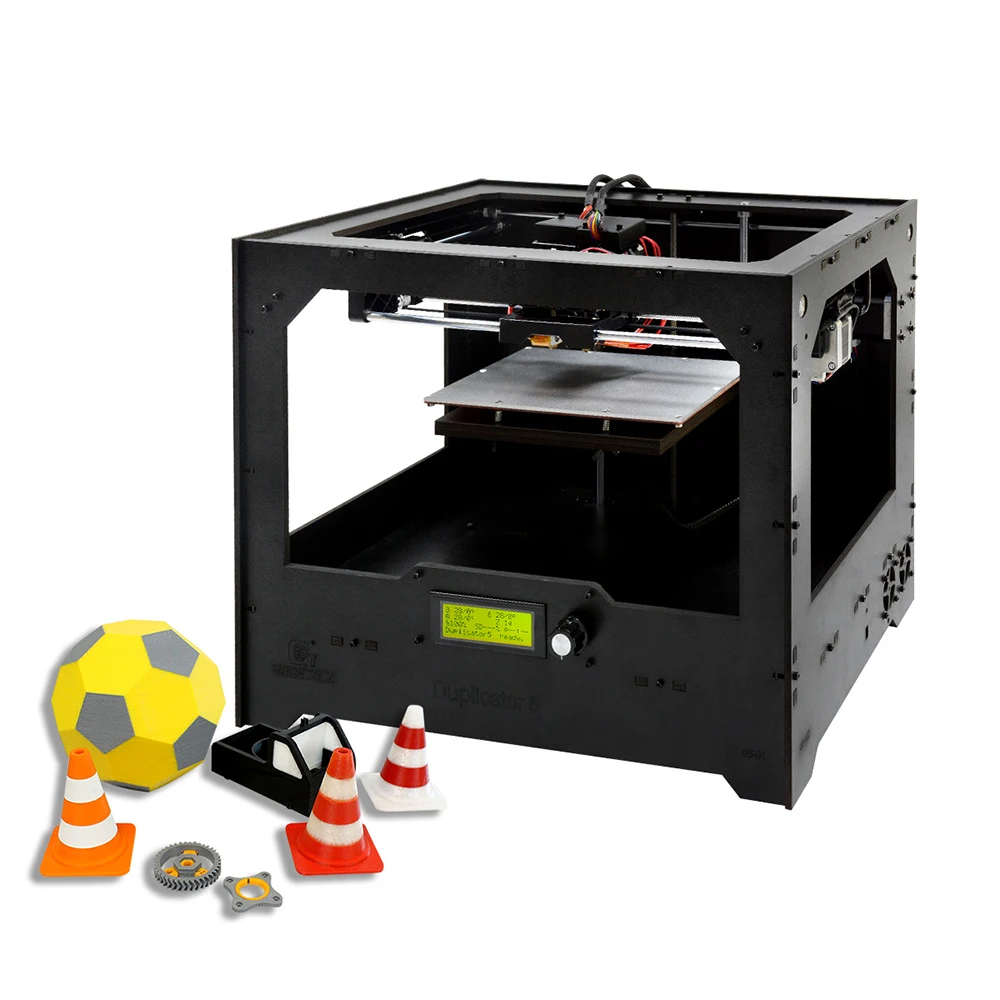 Двойной экструдер облако 3D принтеры DIY Kit ЖК дисплей 2004 gt2560 основной плате 230x150x150