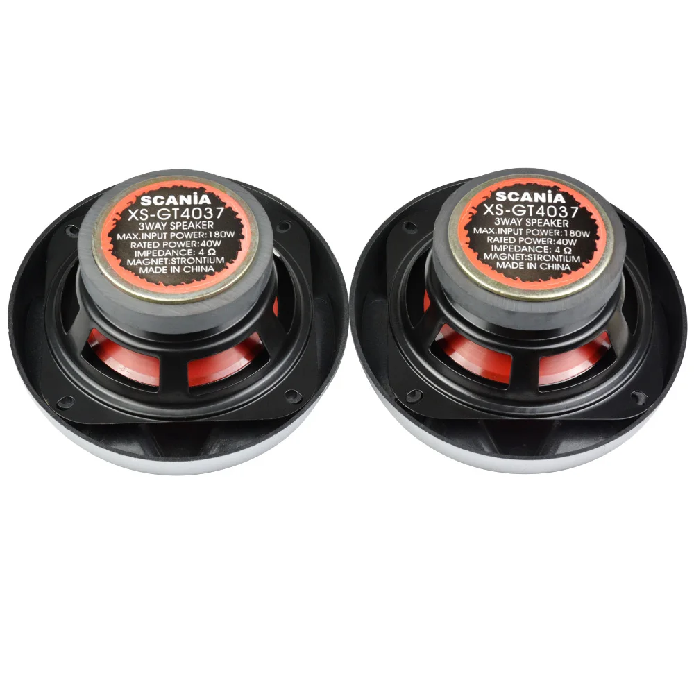 AIYIMA 2 шт. 4 дюйма Автомобильный коаксиальный динамик Hifi Динамик 4Ohm 180 W 3 способа